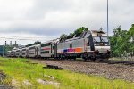 NJT 4521 on train 1207